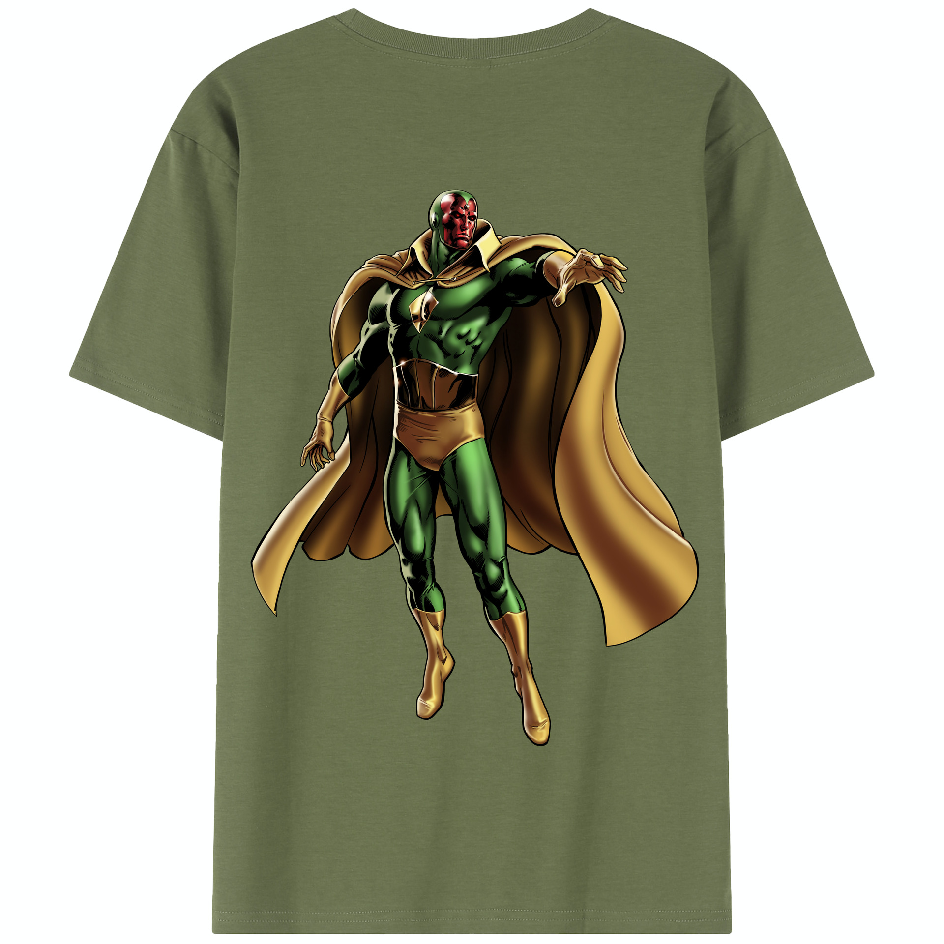（画像用） アベンジャーズ The Avengers 綿100％半袖Tシャツ（背面プリント）